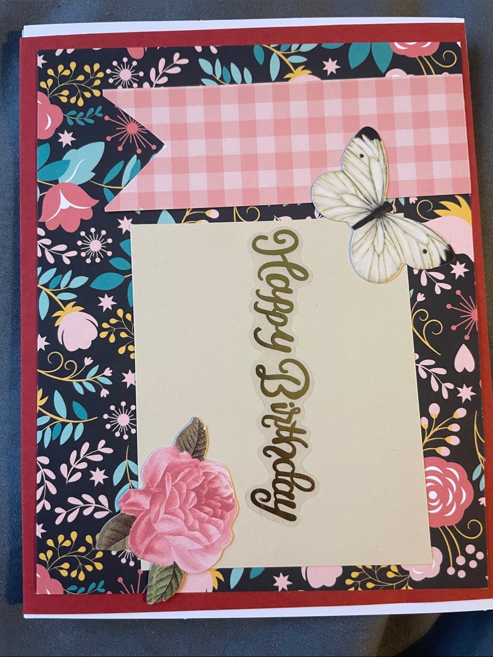 10 Handmade Multi-Color Birthday Card Set - Assorted Designs - Picture 8 of 16
